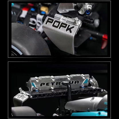 1:8 Super Racing Car Building Blocks 1900+pcs MOC Collectible Model Toy Gift