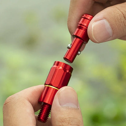 Net Head Adapter Anti-Rotation Screw for Fish Landing Nets Aluminum Alloy