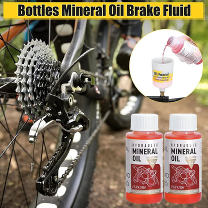 Hydraulic Disc Brake Oil 60ml for Shimano Tektro Mineral Fluid