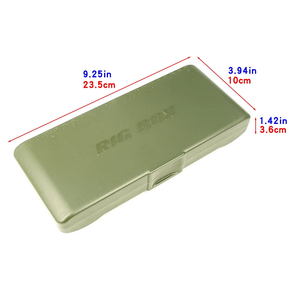 Hirisi Carp Rig Wallet Tackle Box for Zig Chod Hair Rigs Hooklink Line Storage
