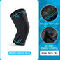 Compression Knee Brace Sleeve Elastic Support Pad for Gym Running Basketball