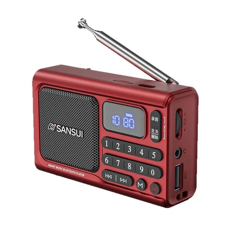 Wireless Bluetooth Speaker Portable Digital Music Player FM Radio