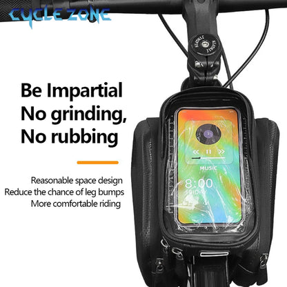 Phone Bag Frame Tube Holder for Bike Front Top MTB Cycling Bags