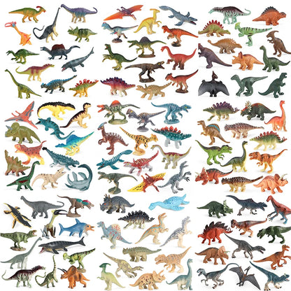 Jurassic Dinosaur 12PCS Action Figures T-Rex Velociraptor Kids Toy Set