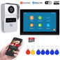 Wireless Wifi Video Doorbell System, 1080P Doorphone Door Camera, 7 Inch Touch Screen, Video Intercom 32GB SD card for Home-EXPROTAS