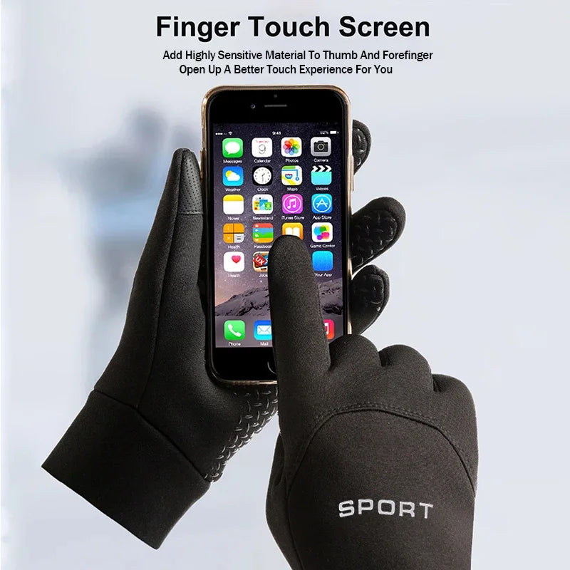 Winter Warm Gloves Windproof Thermal Touch Screen Waterproof Men Women