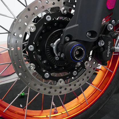 Yamaha MT-09 SP Front Rear Axle Fork Crash Sliders Wheel Protectors 2024-2025