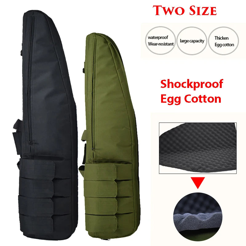 Tactical Sniper Rifle Bag 70/98/118cm Gun Case Airsoft Hunting Pack