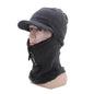 Men's Outdoor Ear Protection Warm Wool Hat Knitted Winter Cap Windproof
