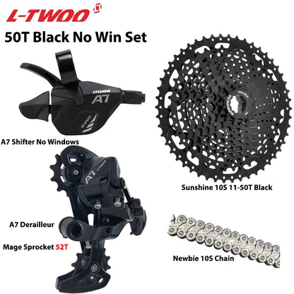 LTWOO A7 1x10 MTB Drivetrain Kit Shifter Rear Derailleur Cassette Chain - EXPROTAS