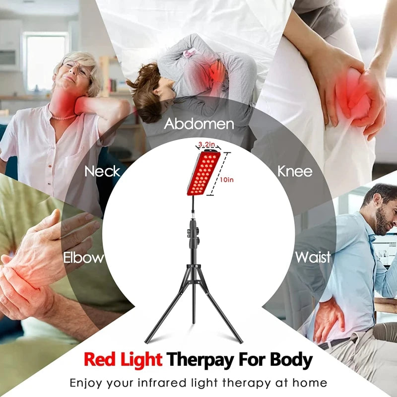 LED Red Light Healthcare Lamp For Full Body Face Near Infrared Light sauna for Joint Muscle Relieve Beauty Health Gadget-EXPROTAS