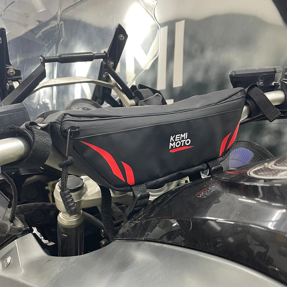 Motorcycle Handlebar Bag for BMW R1200GS R1250GS LC Waterproof Bag Storage Handle Bar Bag Travel Tool Bag Motorcycle Accessories-EXPROTAS