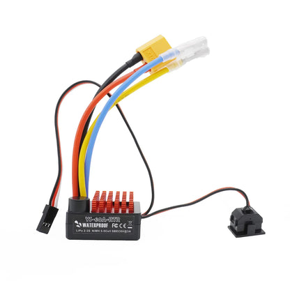 RC Car 540 Brushed Motor ESC Combo 55T 45T 35T 60A for 1/10 Crawler