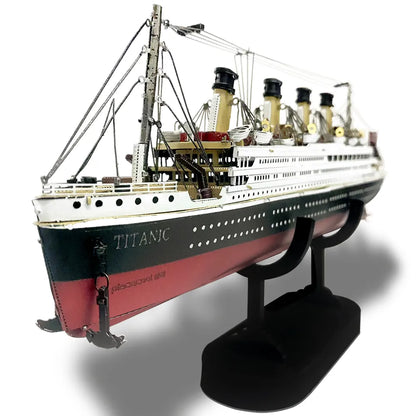 Piececool 3d Metal Puzzles Gifts for Adults Titanic Ship Model 226pcs Cruise Jigsaw Toys Building Kits Home Decoration-EXPROTAS