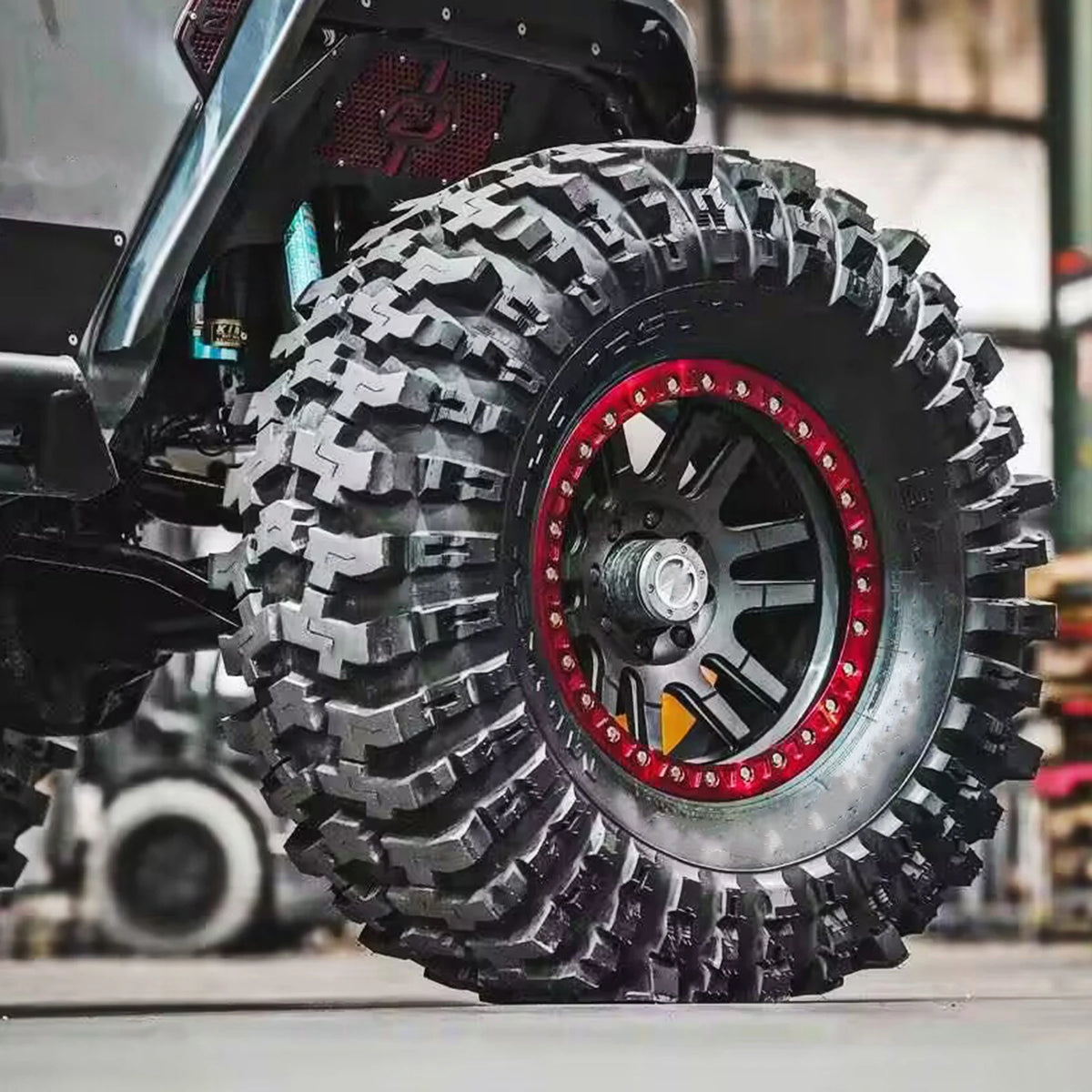 4PCS 1.9 Crawler Tires for RC Traxxas Redcat Axial SCX10 UTB18 TRX4