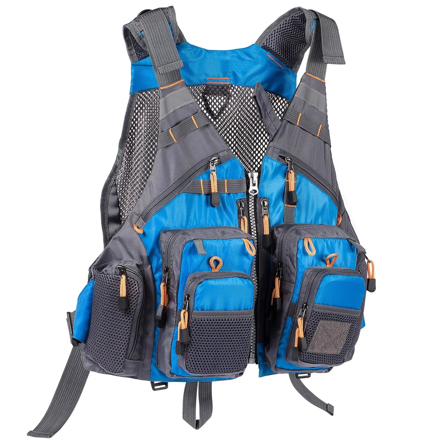 Breathable Fly Fishing Vest Adjustable Outdoor Tackle Storage Waistcoat