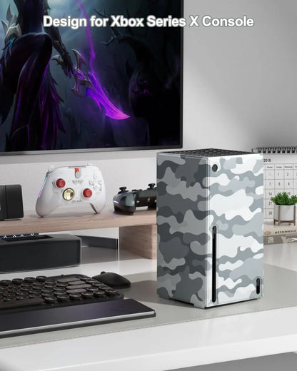 Aolion PU Decal Full Set For Xbox Series X/S Protective Shell Cover Faceplate
