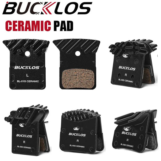 For Shimano MTB Road Hydraulic Brake Pads BUCKLOS Ceramic Disc Pads