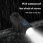 Bicycle Light USB Rechargeable LED Front Headlight Waterproof Bike Lamp