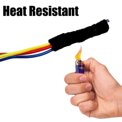 Harness Cloth Tape Heat Resistant Adhesive Wrap for Car Wiring 15M
