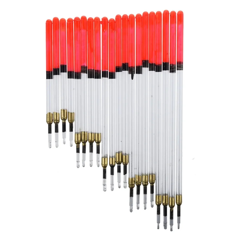 20Pcs Fishing Waggler Floats Loaded Coarse Carp Feeder Tackle Accessories