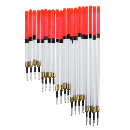 20Pcs Fishing Waggler Floats Loaded Coarse Carp Feeder Tackle Accessories