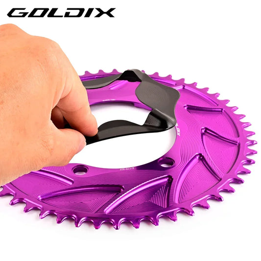 GOLDIX Aero Chainring Cover for Shimano R9200 R8100 R7100 R7000 1X Crankset