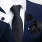 Men's Pocket Square Cufflink Tie Set Wedding Accessories by EXPROTAS