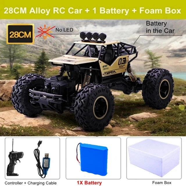 EXPROTAS RC Car Remote Control 4X4 All Terrain Brushless Outdoor Vehicle
