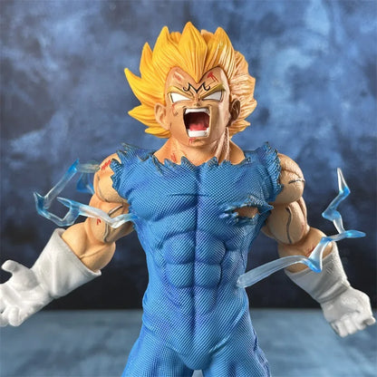 27cm Dragon Ball Z Majin Vegeta Self-Destruct Figure PVC Anime Statue Toy