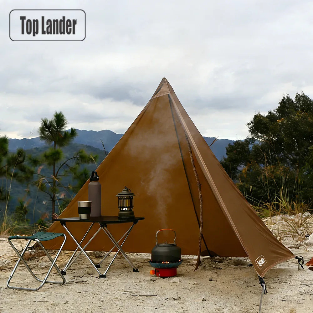 Ultralight Camping Wind Screen 20D Nylon Flame Retardant Privacy Tarp 1.9x1.1m
