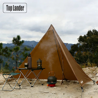 Ultralight Camping Wind Screen 20D Nylon Flame Retardant Privacy Tarp 1.9x1.1m