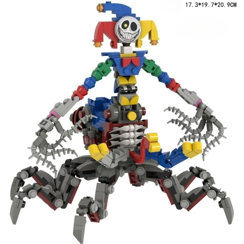 Moc Bobble Game 8Pcs Joker Spidert Building Block Figurine Model Toy