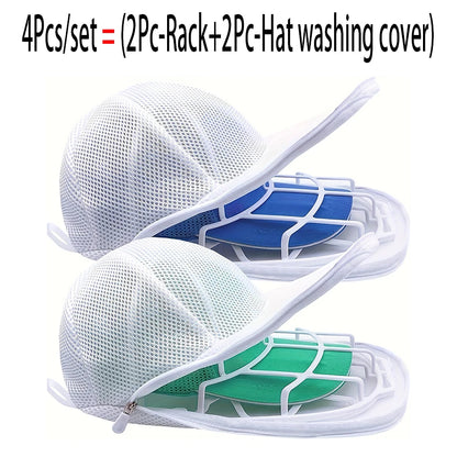 Hat Washer Cage Frame Laundry Cap Protector Anti-Deformation Washing Tool