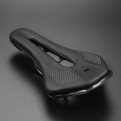 Road Bike Seat Saddle Hollow Cushion MTB Bicycle Black West Biking