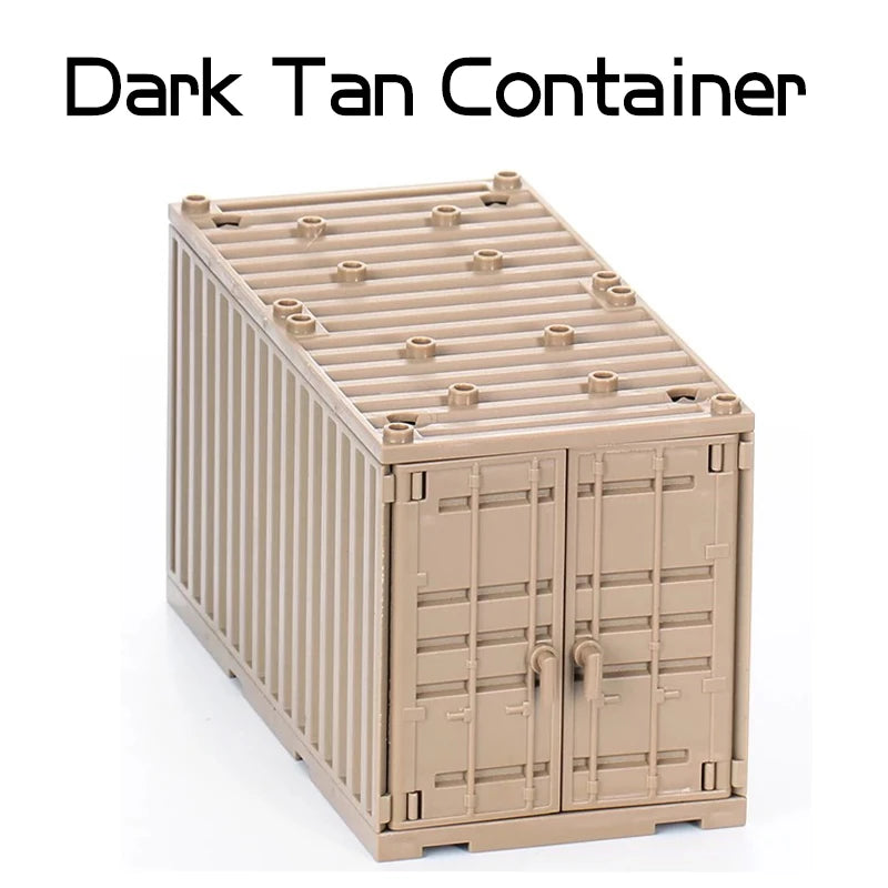 Decool Military Weapon Box Building Blocks Army Soldier WW2 MOC Bricks Kids Toy