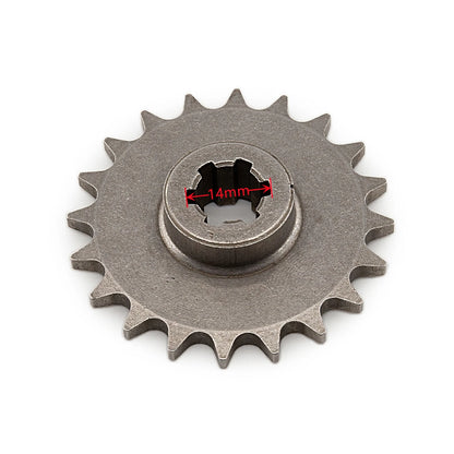 T8F Front Gearbox Sprocket 11T 13T 17T 20T for 47cc 49cc Mini Moto ATV Scooter