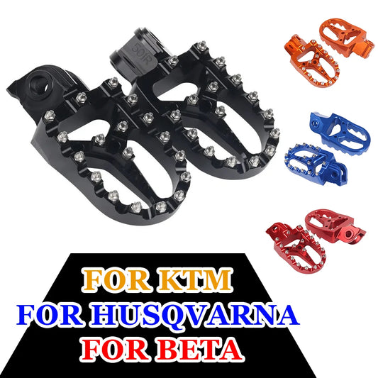 Foot pegs Foot Rests Pedals For KTM 690 ENDURO SMC R SX EXC XC 1290 ADV S For BETA RR 2T 4T For HUSQVARNA 701 SM TC FX TE FE 300-EXPROTAS