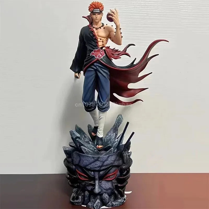 29cm Classic Naruto Pain Figurine Gk Action Figures Model PVC Statue Collectible Decoration Desktop Ornament Birthday Toys Gift-EXPROTAS
