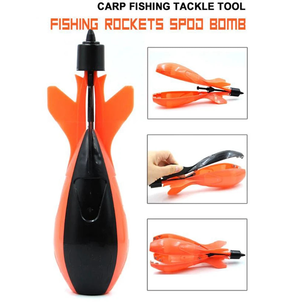 For Lure Holder Carp Fishing Spod Rocket Feeder Bait Tackle Accessories