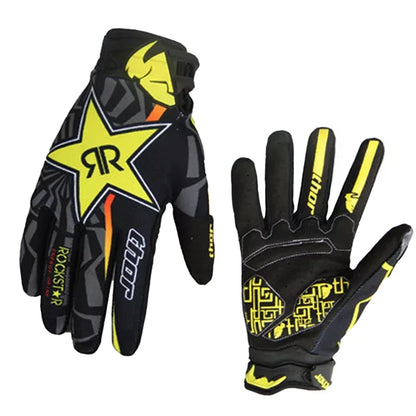 2024 Rockstar THOR Cycling Gloves MTB MX DH Motorcycle Off-Road Riding