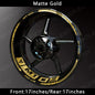 Reflective Motorcycle Wheel Sticker Hub Decal Rim Stripe Tape for YAMAHA MT-09