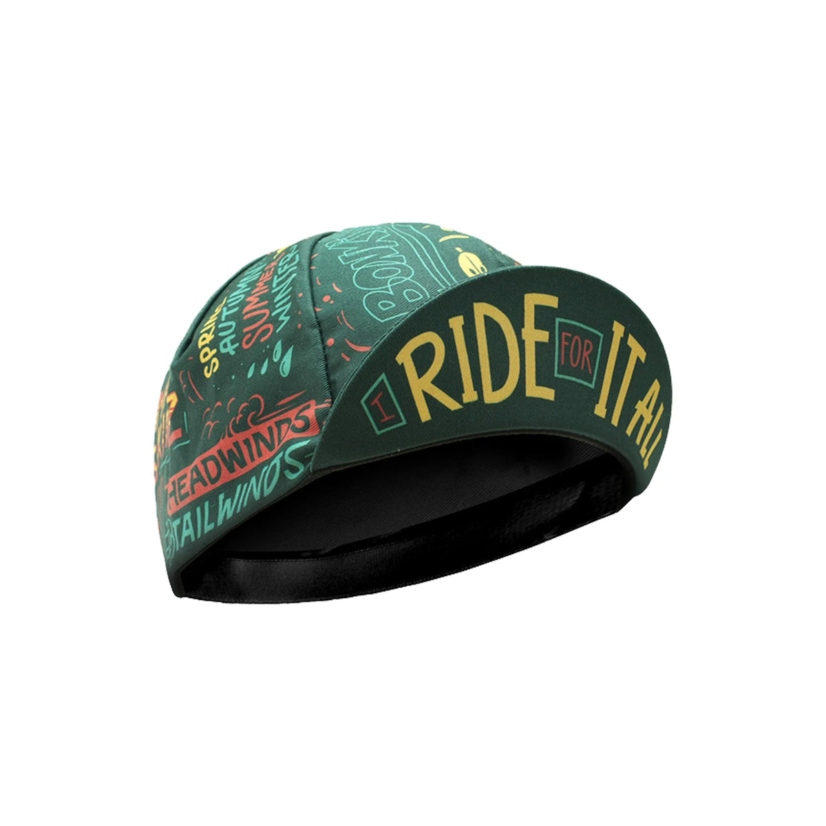Classic Retro Red Cycling Caps Breathable Summer Hat for Men and Women