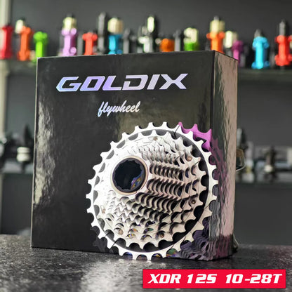 GOLDIX XDR 12 Speed Road Cassette Ultralight K7 for SRAM Electronic - EXPROTAS