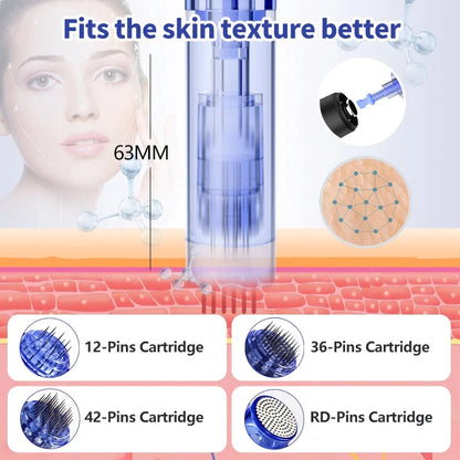 Ultima A1 Auto Micro Pen with 12Pins 0.25mm Needle Cartridges Skin Care