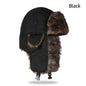 Russian Ushanka Winter Hat Fur Earflap Trapper Ski Cap for Men Women