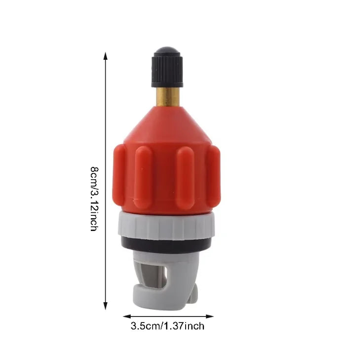 Air Pump Adapter Inflatable Valve for Paddle Board Kayak Boat Compressor
