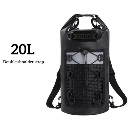 Waterproof Dry Bag Backpack 10L 20L Kayak Surf Swim Rafting Hiking