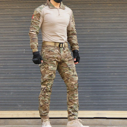 Tactical Uniform Suit Airsoft Hunting Camouflage Pants Shirts Military Clothing