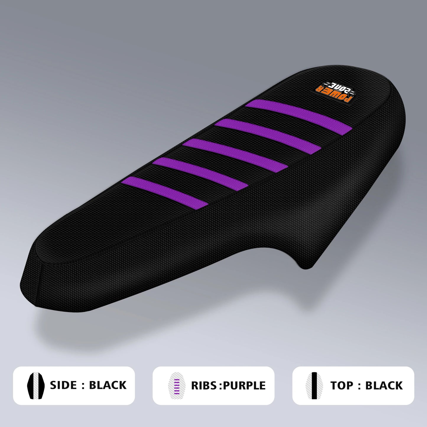 Ridstar Q20 Electric Bike Seat Cover Ribbed Waterproof Anti-Slip by Powerzone
